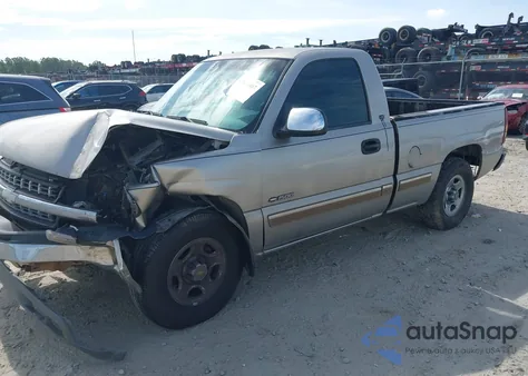 2002 Chevrolet Silverado Ls из США, поврежденный, VIN 1GCEC14W22Z139532
